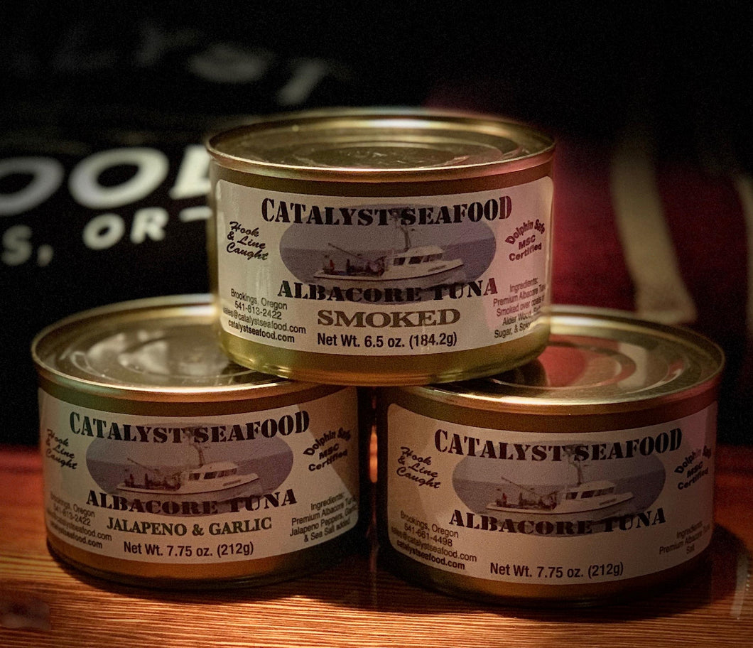 Jalapeño & Garlic Albacore Tuna 7 3/4 oz. (12 Can Case)